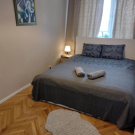 Apartmán Apartament Widok Centrum Varšava Exteriér fotografie
