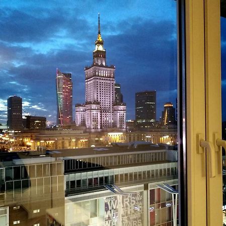 Apartmán Apartament Widok Centrum Varšava Exteriér fotografie
