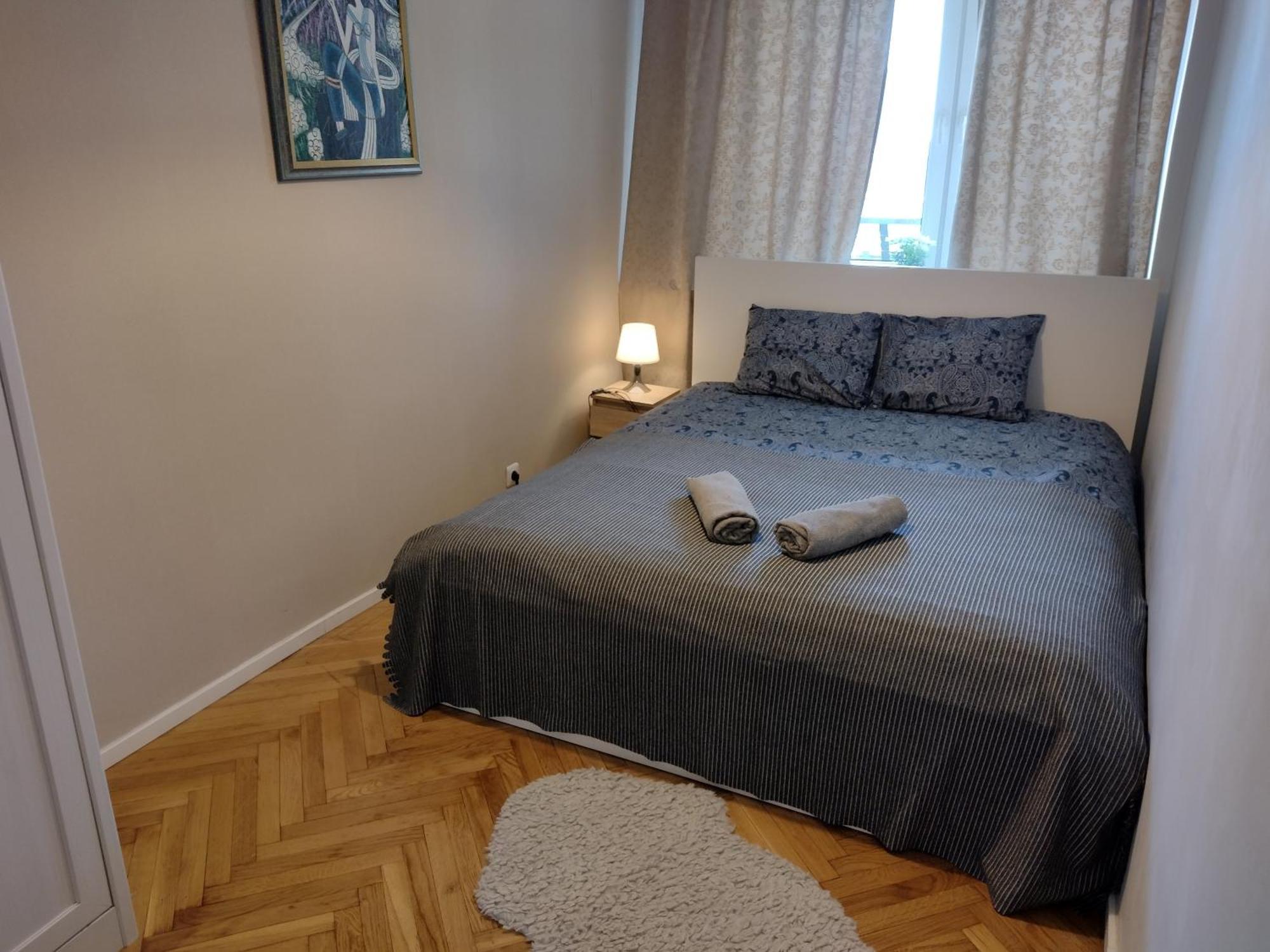 Apartmán Apartament Widok Centrum Varšava Exteriér fotografie