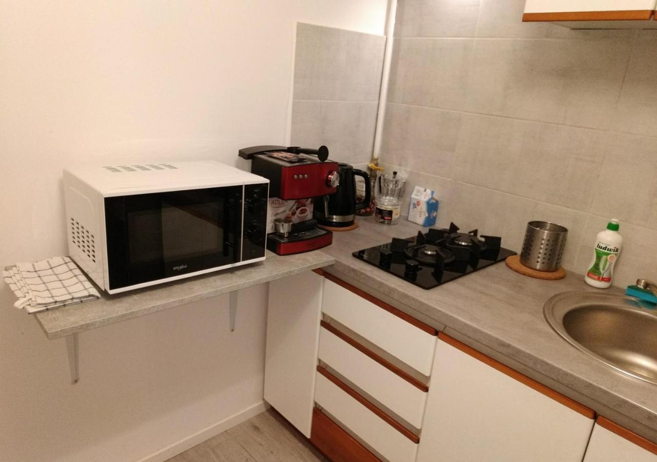 Apartmán Apartament Widok Centrum Varšava Exteriér fotografie