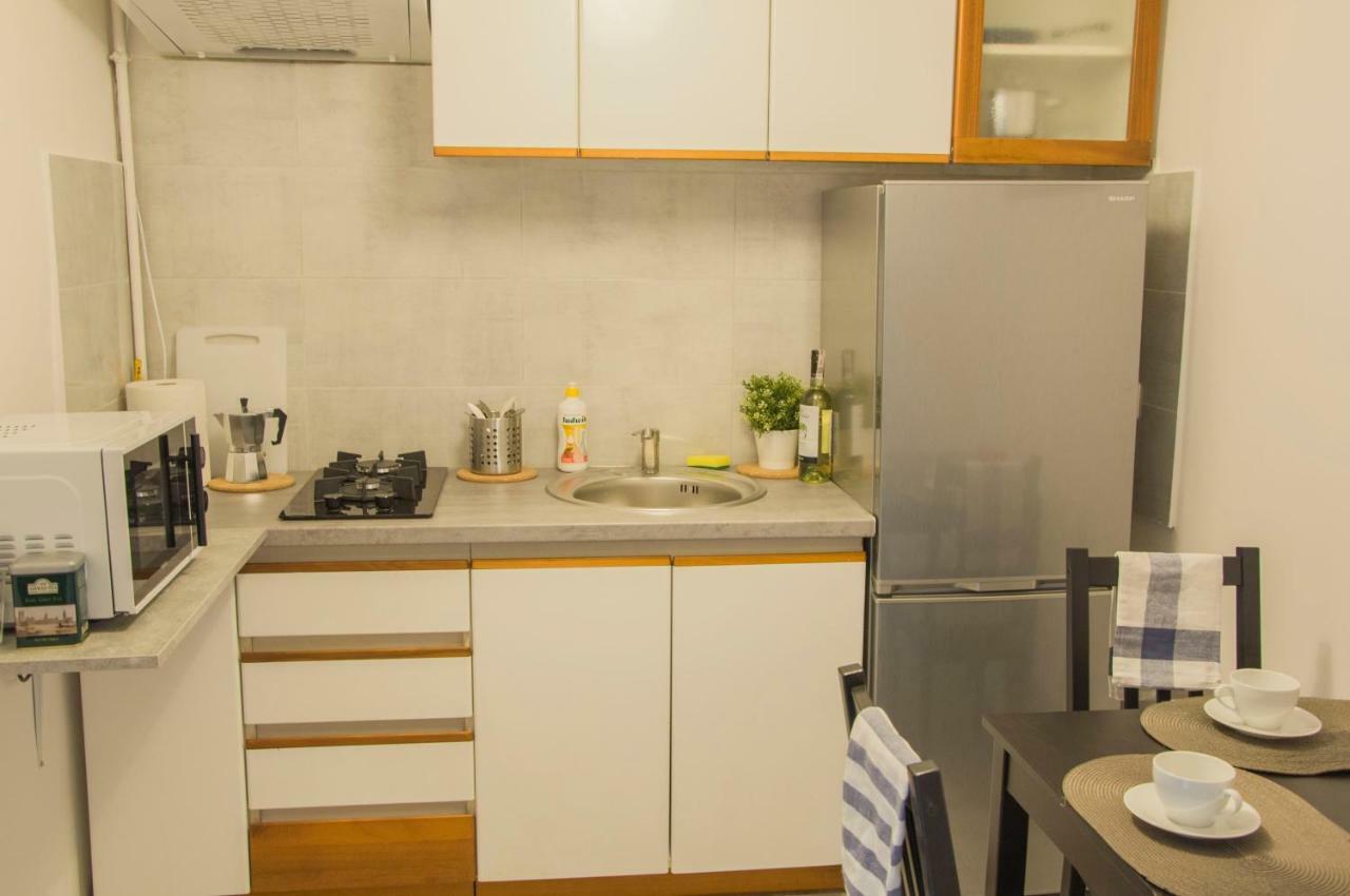 Apartmán Apartament Widok Centrum Varšava Exteriér fotografie