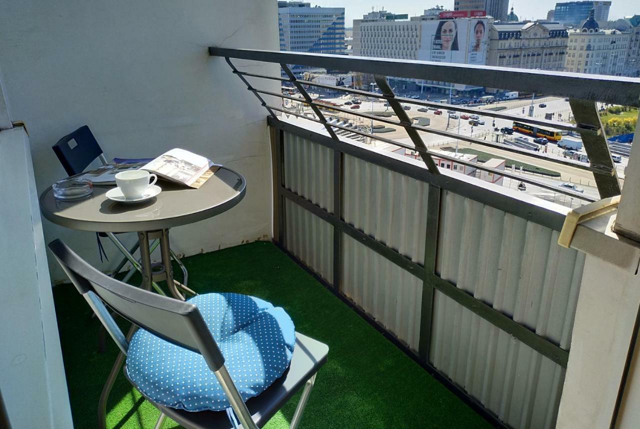Apartmán Apartament Widok Centrum Varšava Exteriér fotografie