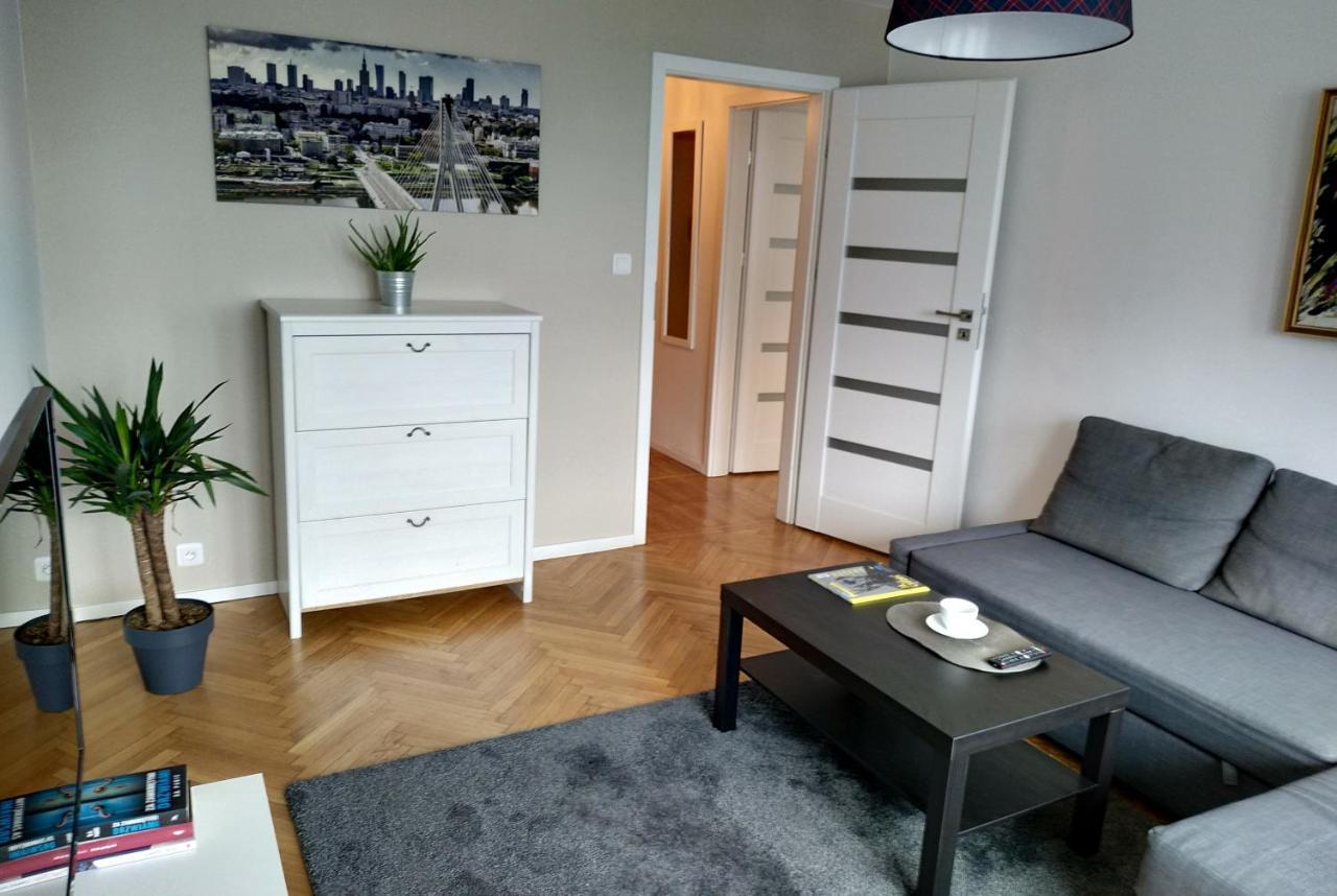 Apartmán Apartament Widok Centrum Varšava Exteriér fotografie